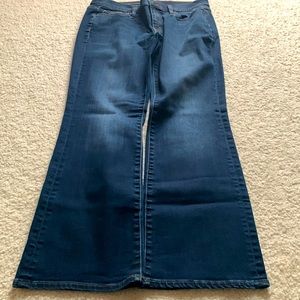 J crew boot/wideleg jeans